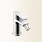 MIA Miscelatore per bidet senza scarico finitura nickel spazzolato