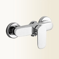 MIA Miscelatore per doccia esterno finitura nero mat