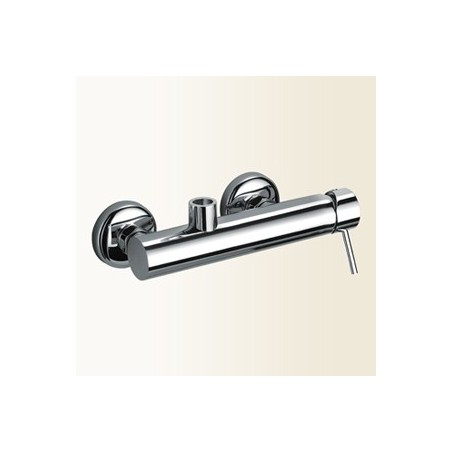 HEOS Miscelatore per doccia esterno per colonna doccia finitura nero mat