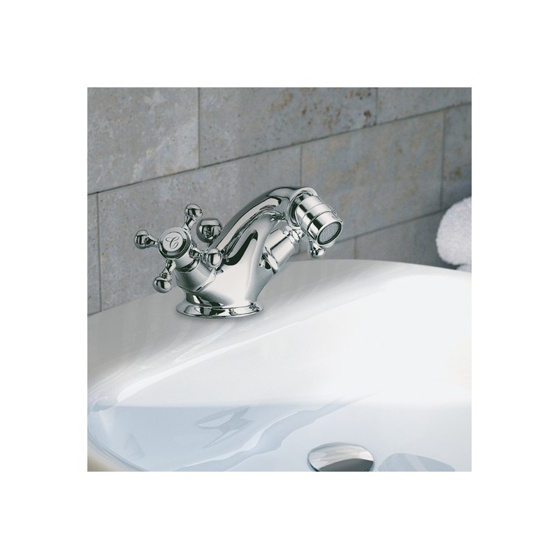 ARAMIS monoforo bidet finitura cromo-oro