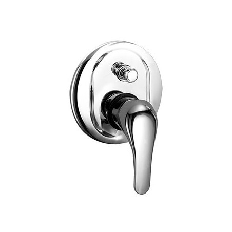 BETA Miscelatore per doccia/vasca ad incasso con deviatore finitura cromo