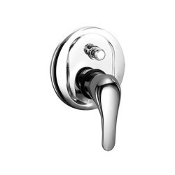 SAX Miscelatore per doccia/vasca ad incasso con deviatore finitura cromo