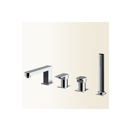 SOPHIE miscelatore monocomando bordo vasca finitura cromo