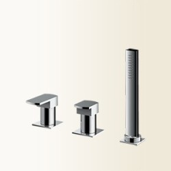 SOPHIE miscelatore monocomando bordo vasca finitura cromo