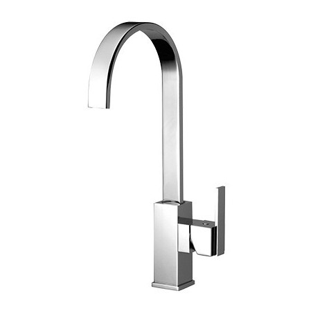LINEA CUCINA Miscelatore per lavello con canna alta finitura cromo
