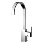 LINEA CUCINA Miscelatore per lavello con canna alta finitura nickel spazzolato