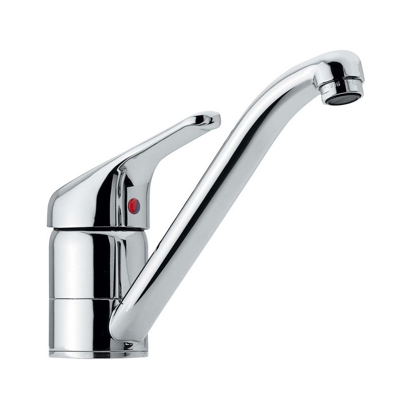 60 rubinetto cucina monocomando finitura cromo