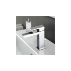 OPEN SPACE miscelatore monocomando lavabo con scarico automatico finitura cromo