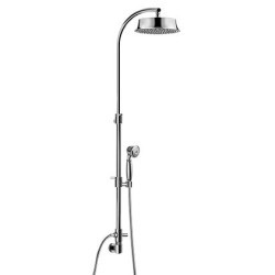 WELLNESS Colonna doccia in ottone retrò finitura oro