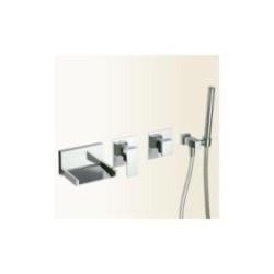 OPEN SPACE miscelatore monocomando vasca ad incasso bocca 120mm