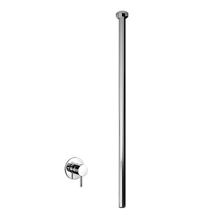 HEOS Miscelatore per lavabo a comando remoto a parete e bocca a soffitto