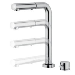 YES monocomando lavello sottofinestra finitura cromo