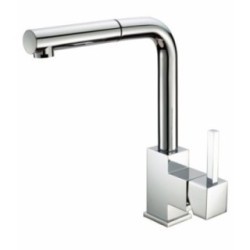 ALEXANDER monocomando per lavello con doccia estraibile finitura cromo