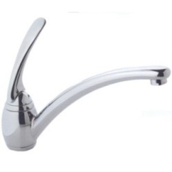 EMILIE monocomando per lavello finitura cromo