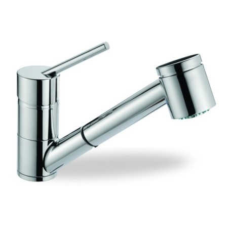 FLIC monocomando per lavello con doccia estraibile finitura cromo