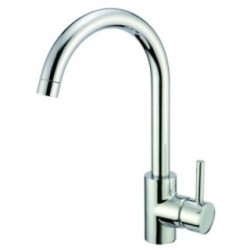 GINGER monocomando per lavello finitura cromo