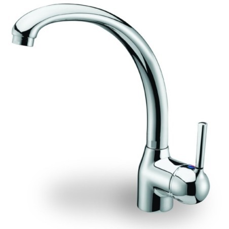 ONDA monocomando per lavello finitura cromo