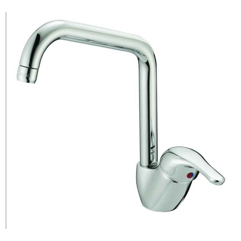 ONDINE PLUS monocomando per lavello finitura cromo