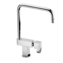 DUCK Monocomando per lavello finitura cromo