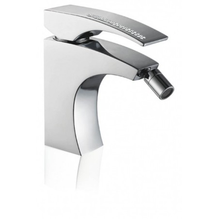 CRYSTAL Monocomando bidet con scarico automatico finitura dorato