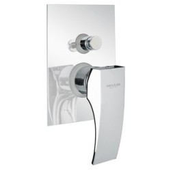 LASER Monocomando doccia incasso con deviatore finitura cromo