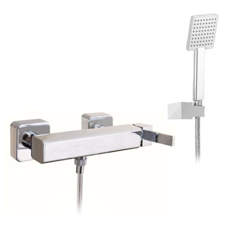 PRETTY Monocomando doccia esterno con kit doccia finitura cromo