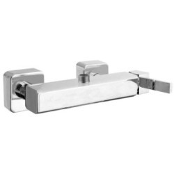 PRETTY Monocomando doccia esterno con attacco superiore finitura cromo