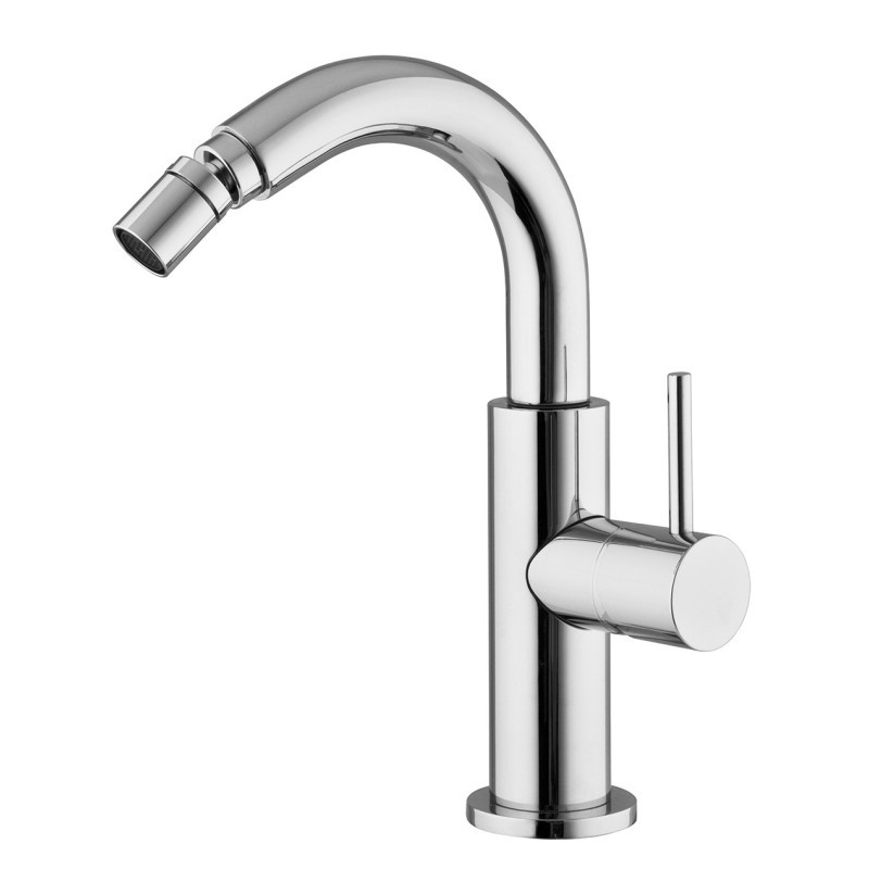 MODA Monocomando bidet con scarico automatico finitura cromo