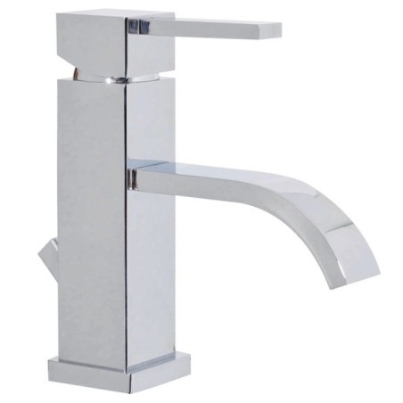 PRETTY Monocomando lavabo con scarico automatico finitura dorato