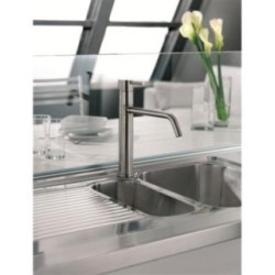 INOX miscelatore per lavello in acciaio inossidabile