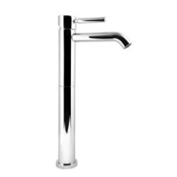 FORMA Monocomando lavabo alto con piletta click-clack finitura bronzato