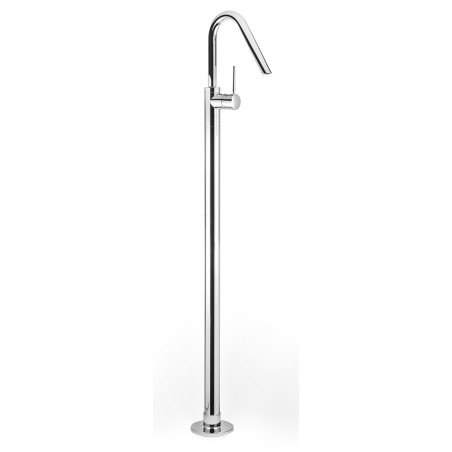 FORMA Monocomando lavabo a pavimento senza scarico finitura cromo