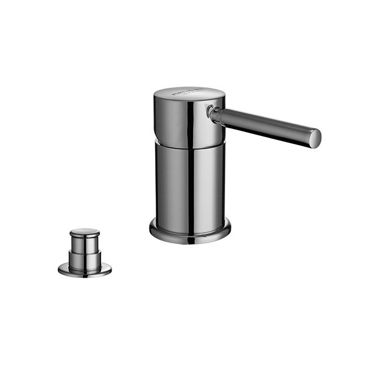 FORMA Monocomando bordo vasca con deviatore finitura cromo