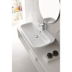 CLEAR lavabo da appoggio/sospeso 45 cm