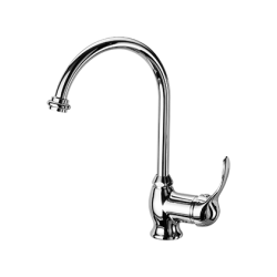 LINEA CUCINA miscelatore lavello con canna alta finitura cromo