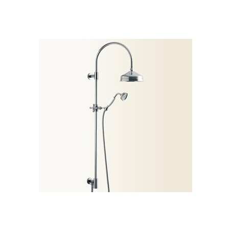 WELLNESS Colonna doccia in ottone retro' con presa ad acqua alta