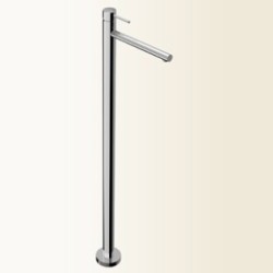 SIMPLY miscelatore monocomando per lavabo / vasca da terra finitura cromo