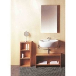 ONO rubinetto inox monoblocco lavabo