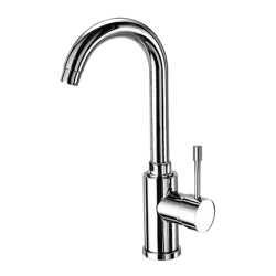 GRILLO Miscelatore monocomando per lavabo finitura cromo