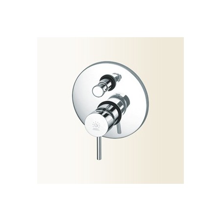 HEOS Miscelatore per doccia/vasca incasso con deviatore finitura cromo