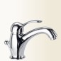 PINCO&PALLINO Miscelatore monocomando per lavabo finitura cromo