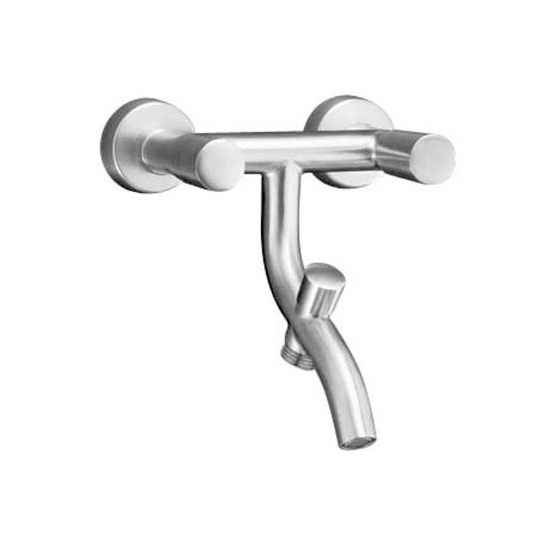 ONO rubinetto inox monoblocco vasca