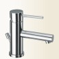 SIMPLY Miscelatore monocomando per lavabo finitura cromo