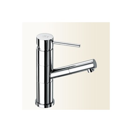 SIMPLY Miscelatore monocomando per lavabo con doccia estraibile