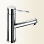 SIMPLY Miscelatore monocomando per lavabo con doccia estraibile