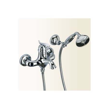 TEORIA Miscelatore monocomando per vasca finitura cromo