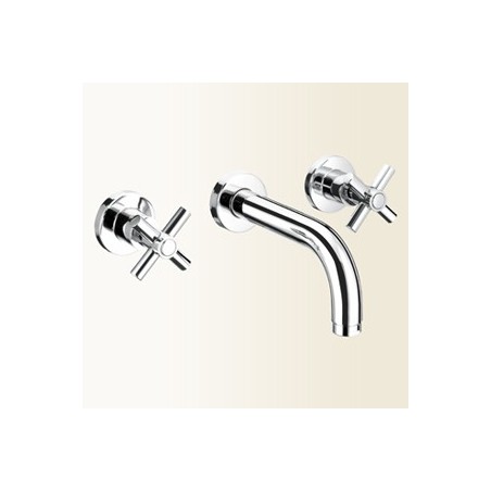 YUPPY Batteria per lavabo ad incasso finitura cromo