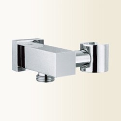 WELLNESS Presa ad acqua quadrata in ottone ad angolo