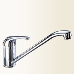 LINEA CUCINA Miscelatore per lavello finitura cromo