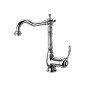 LINEA CUCINA Miscelatore per lavello con canna antica finitura cromo